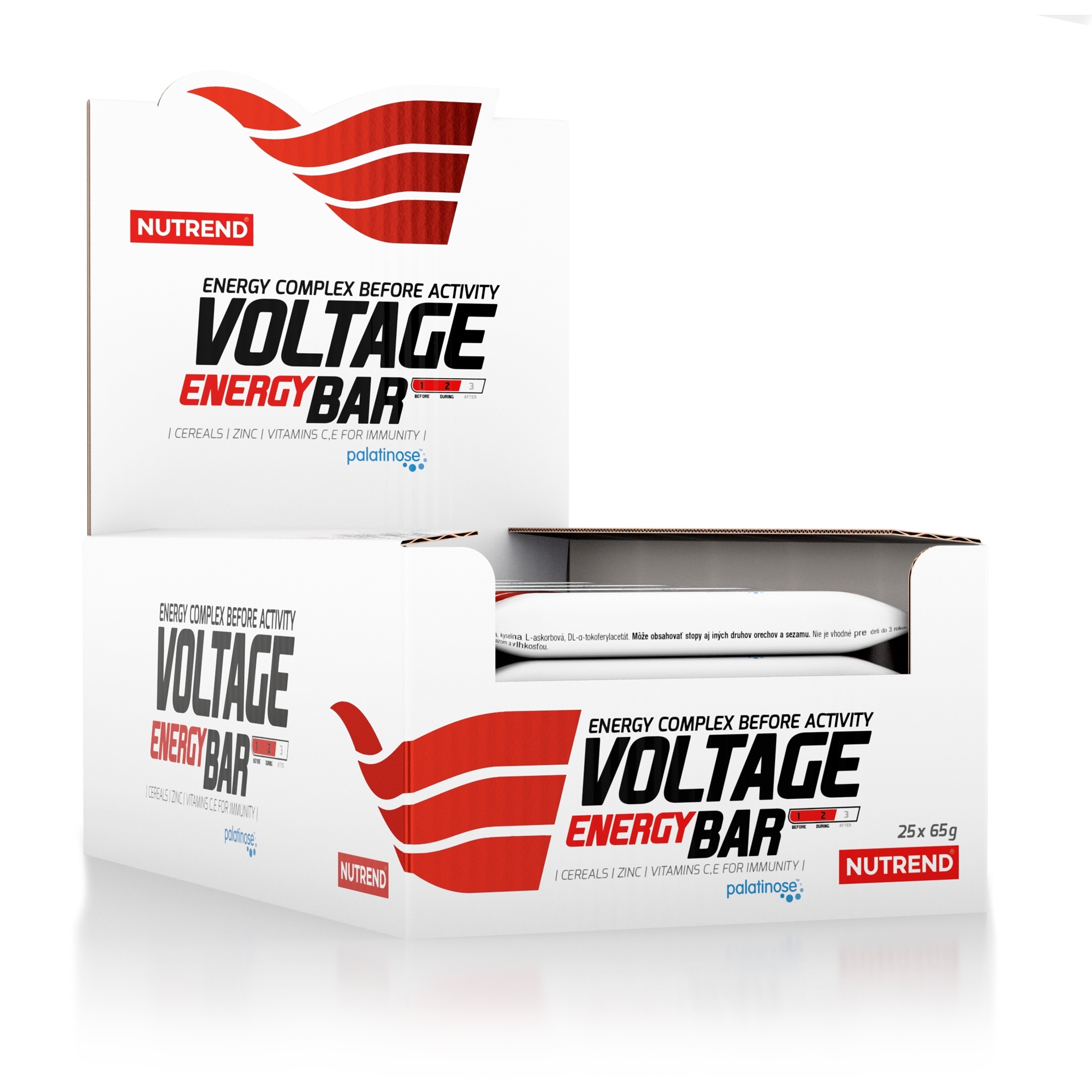 NUTREND VOLTAGE ENERGY CAKE WITH CAFFEINE NUTREND VOLTAGE ENERGY CAKE WITH CAFFEINE
