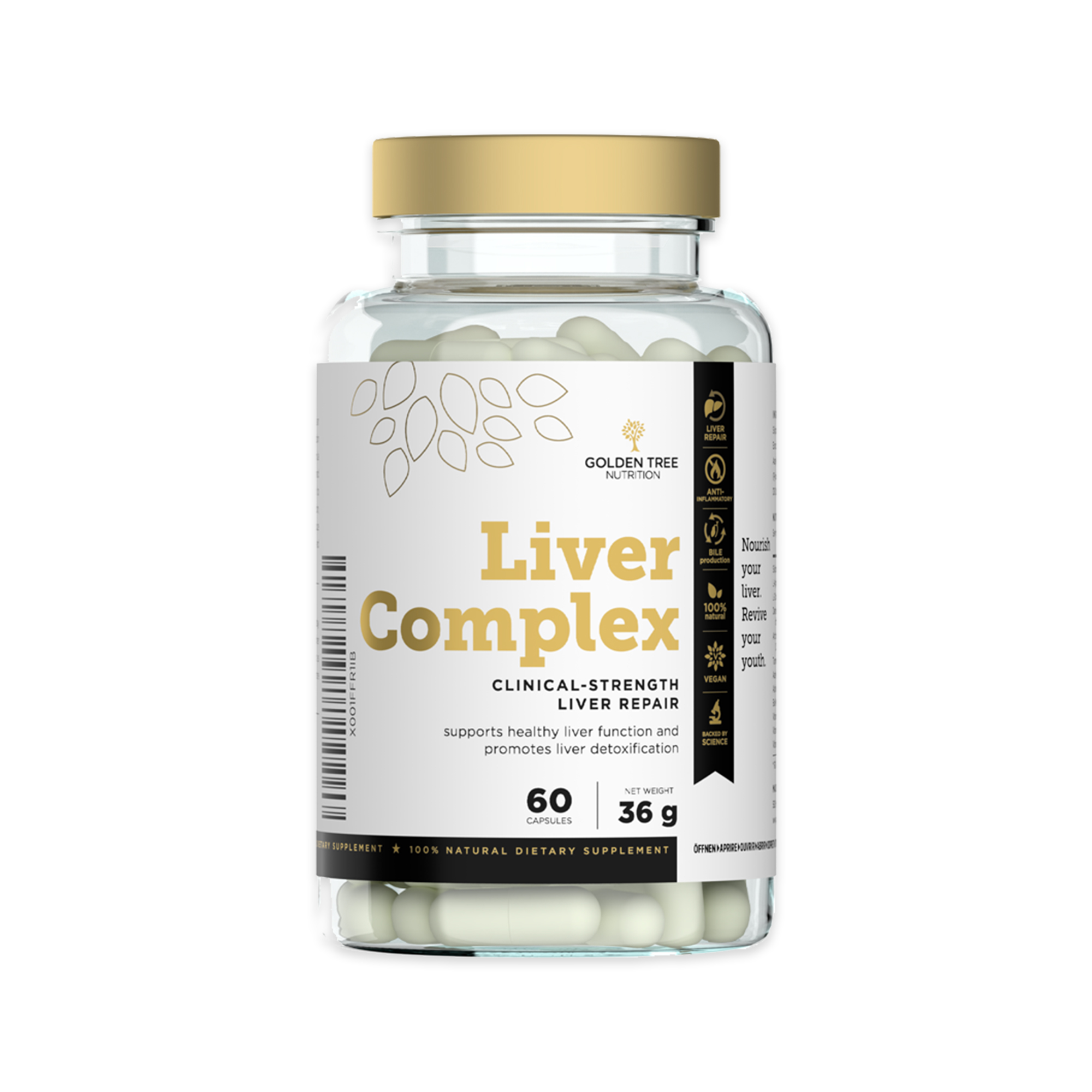 GOLDEN TREE LIVER COMPLEX, 60 Kapseln