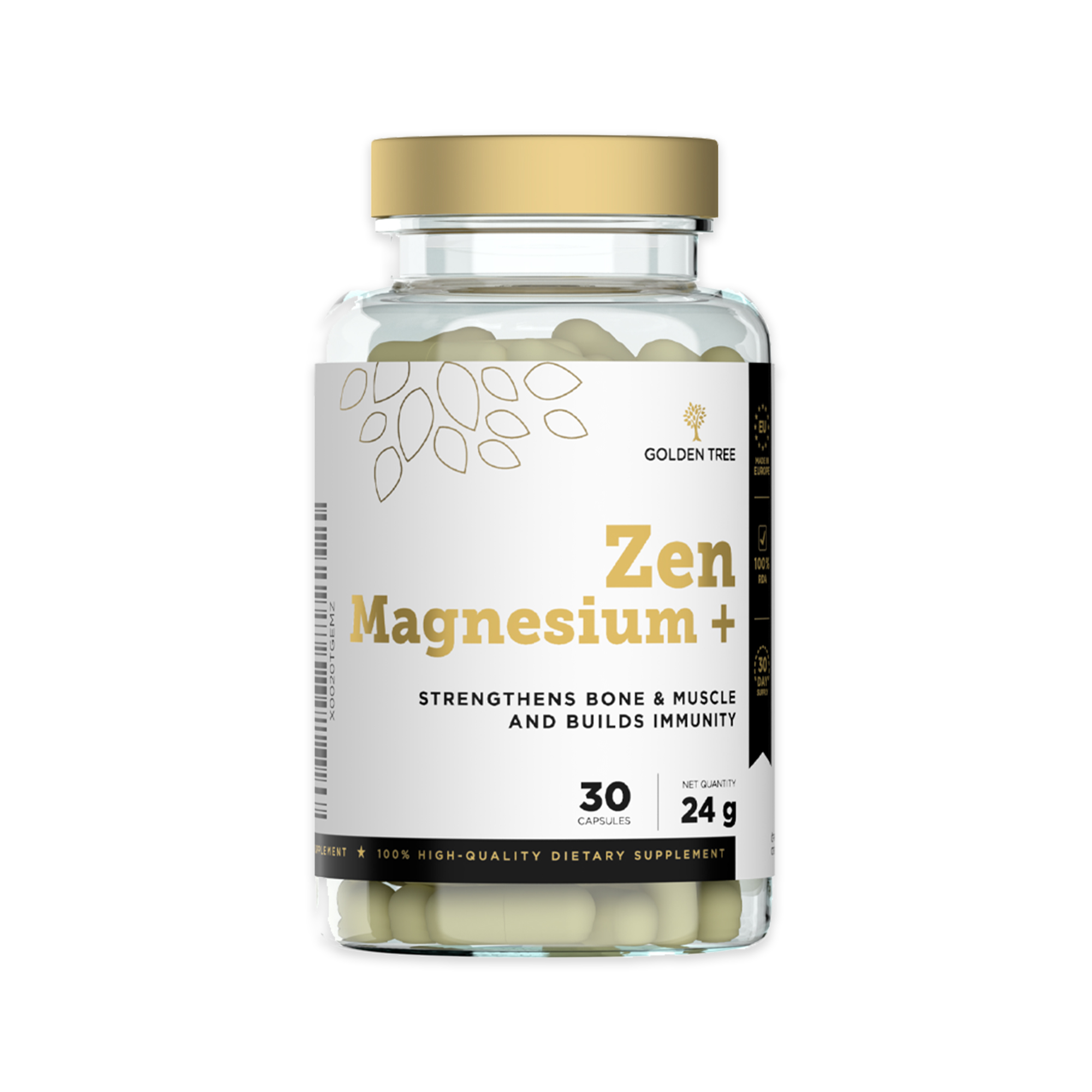 GOLDEN TREE ZEN MAGNESIUM+, 30 Kapseln