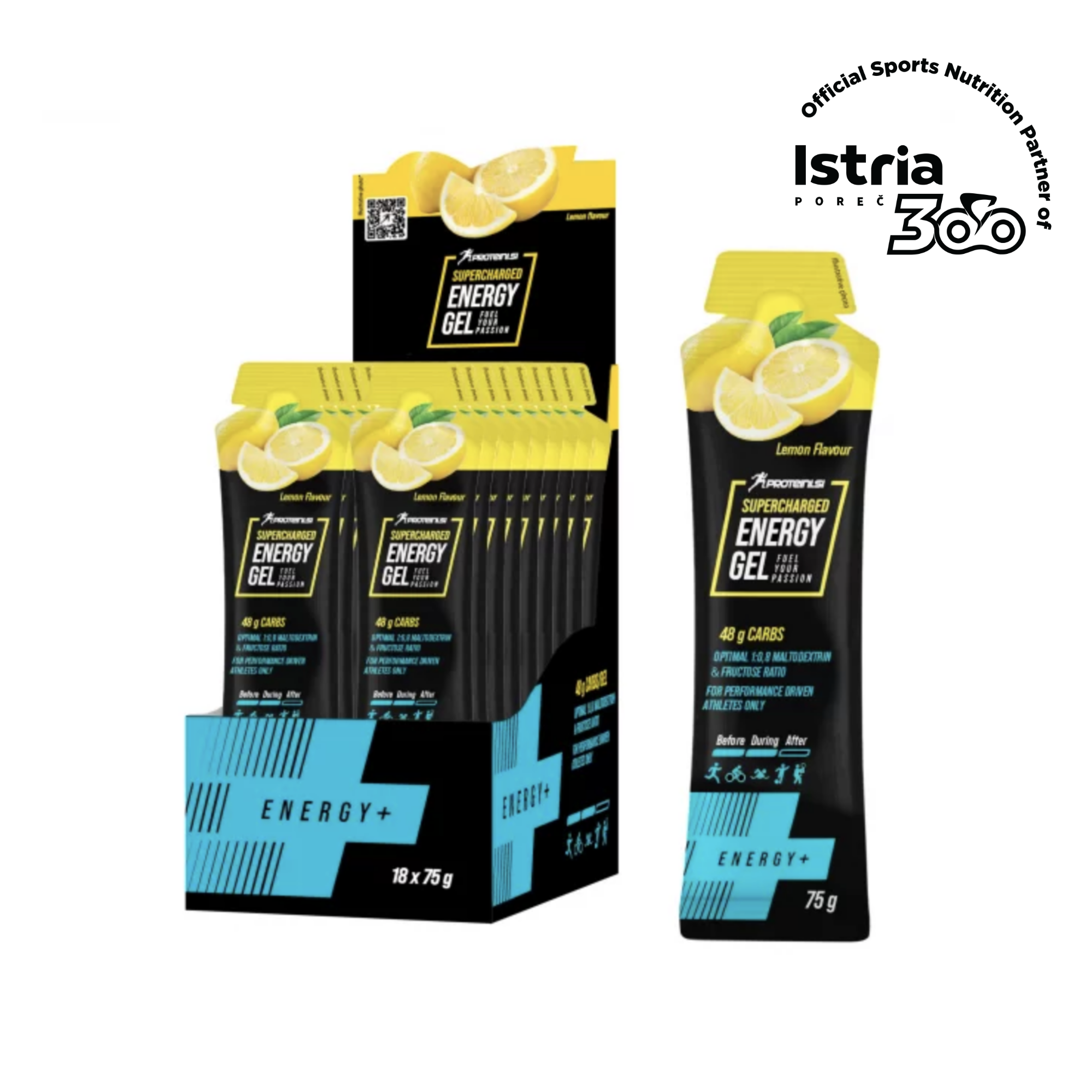 PROTEINI.SI ENERGY+ SUPERCHARGED ENERGY GEL