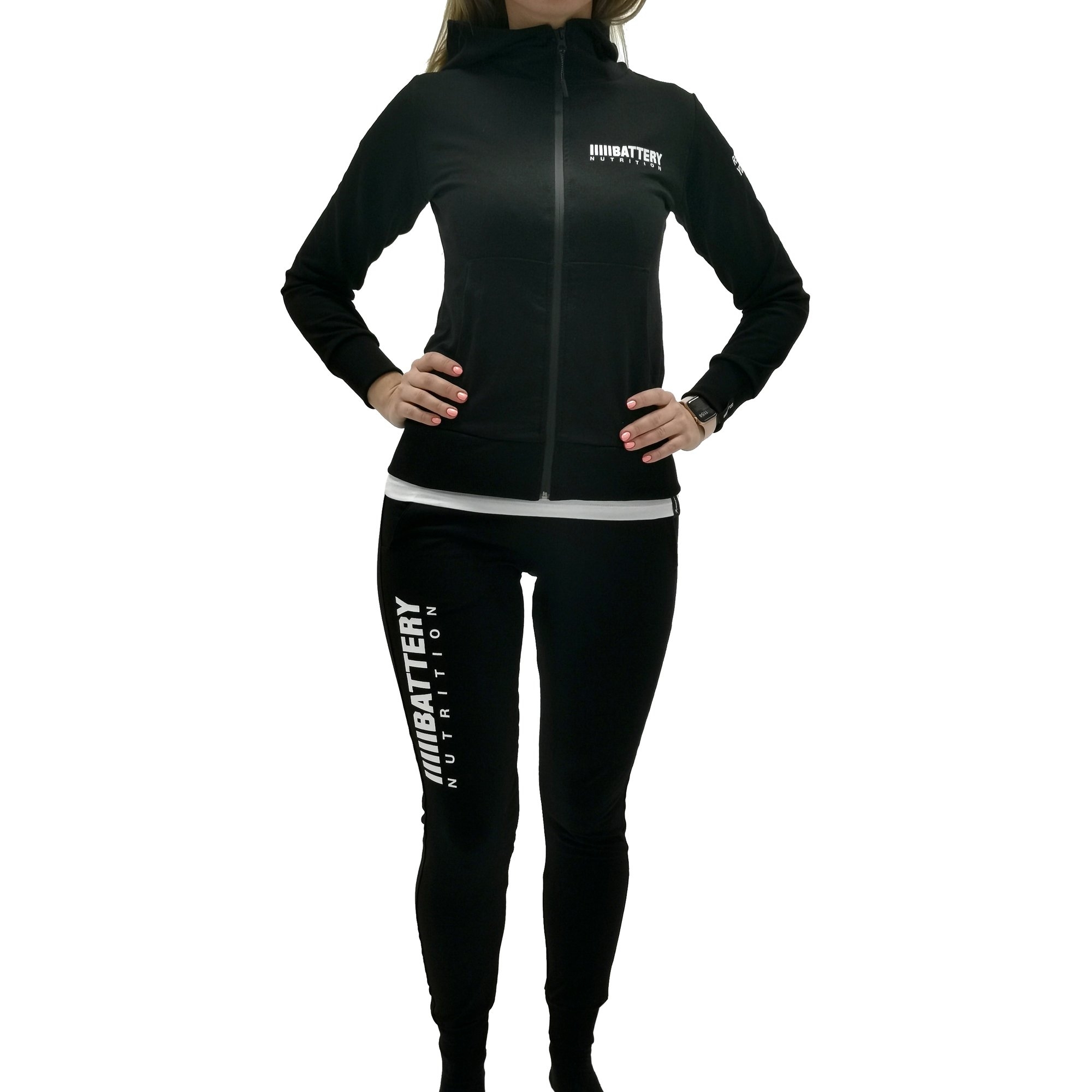 WOMEN'S ZIP HOODIE BATTERY WOMEN'S ZIP HOODIE BATTERY