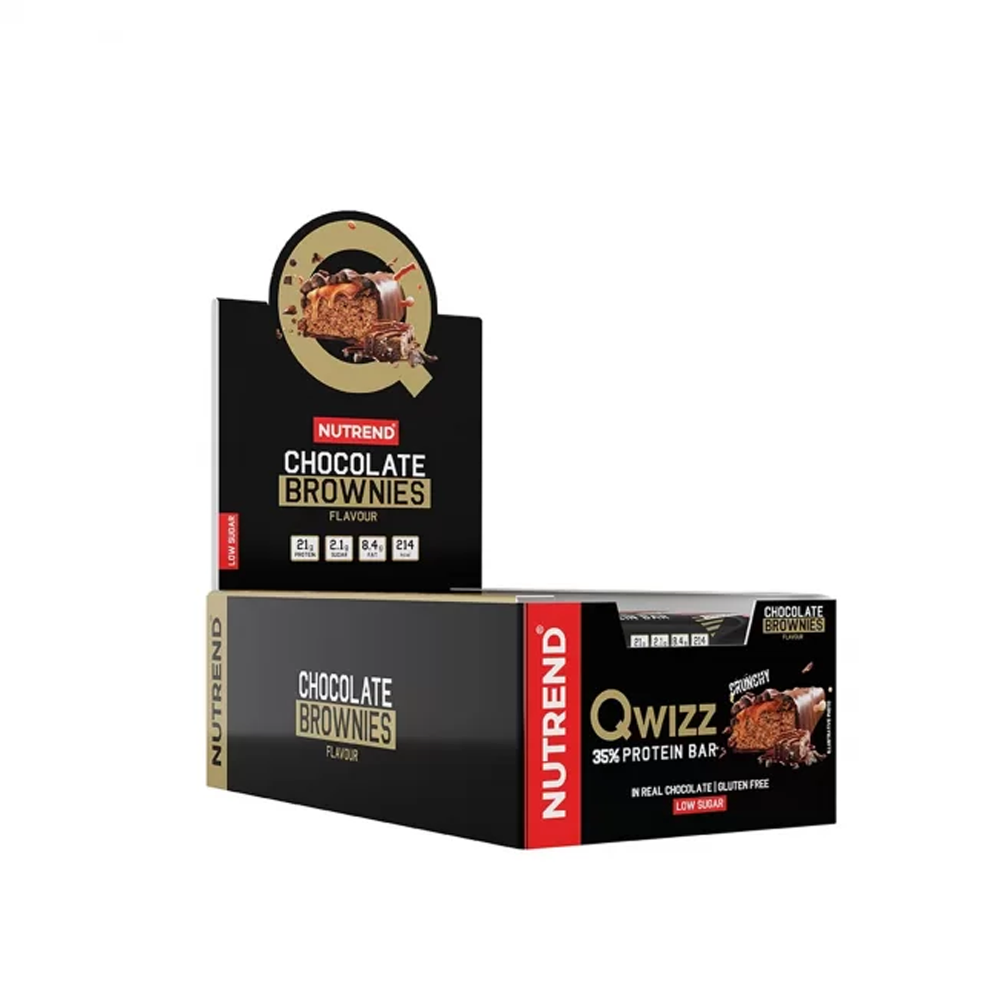 NUTREND QWIZZ PROTEIN BAR, 24x60 g