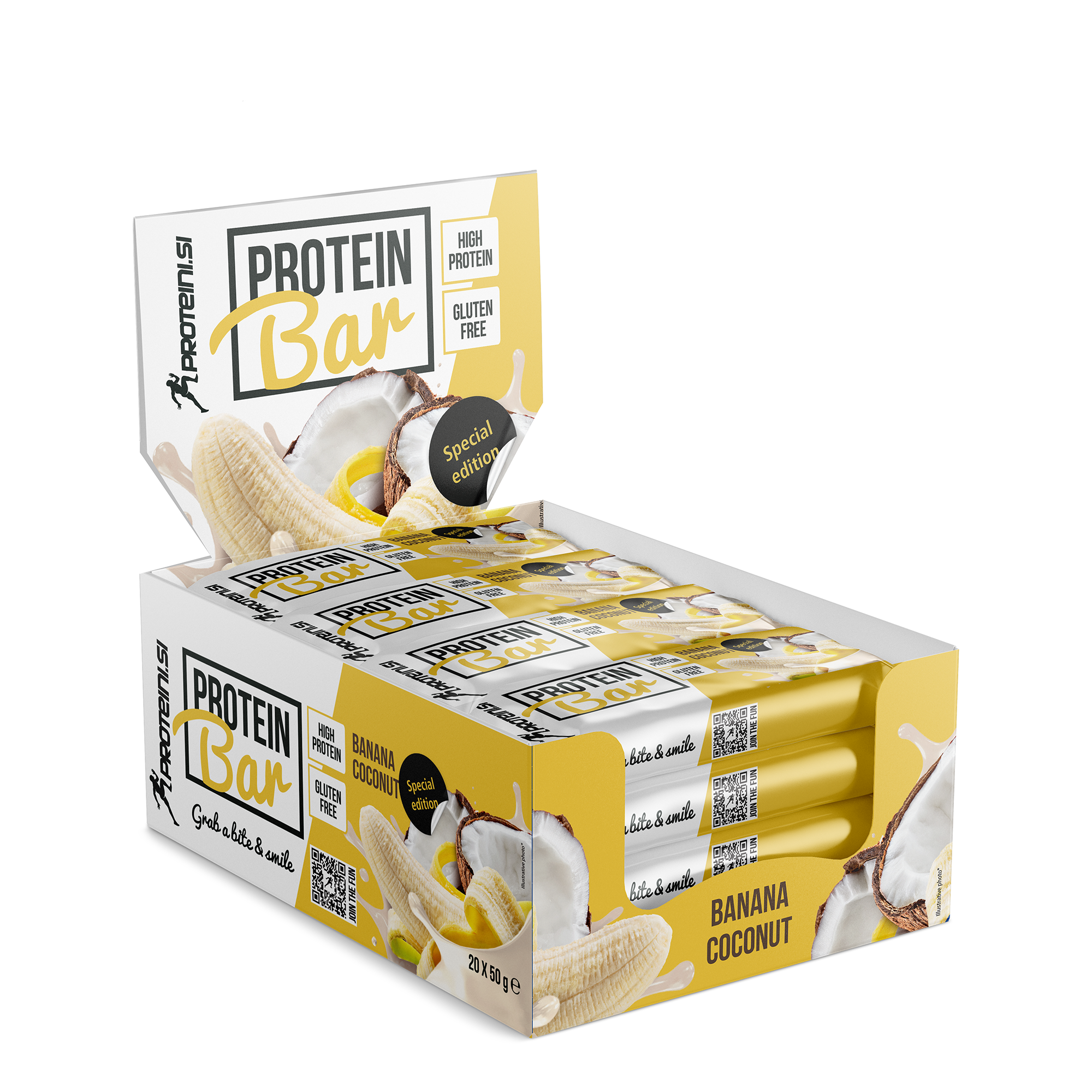 PROTEINI.SI PROTEIN BAR SPECIAL EDITION, 20x50g
