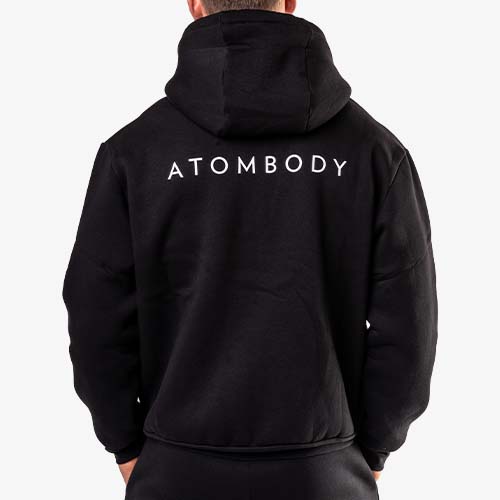 ATOMBODY MEN'S ZIP HOODIE