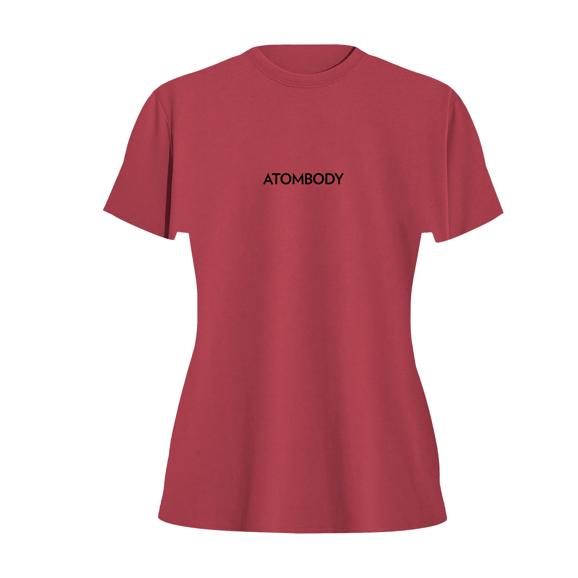 T-SHIRT AURA, dark red