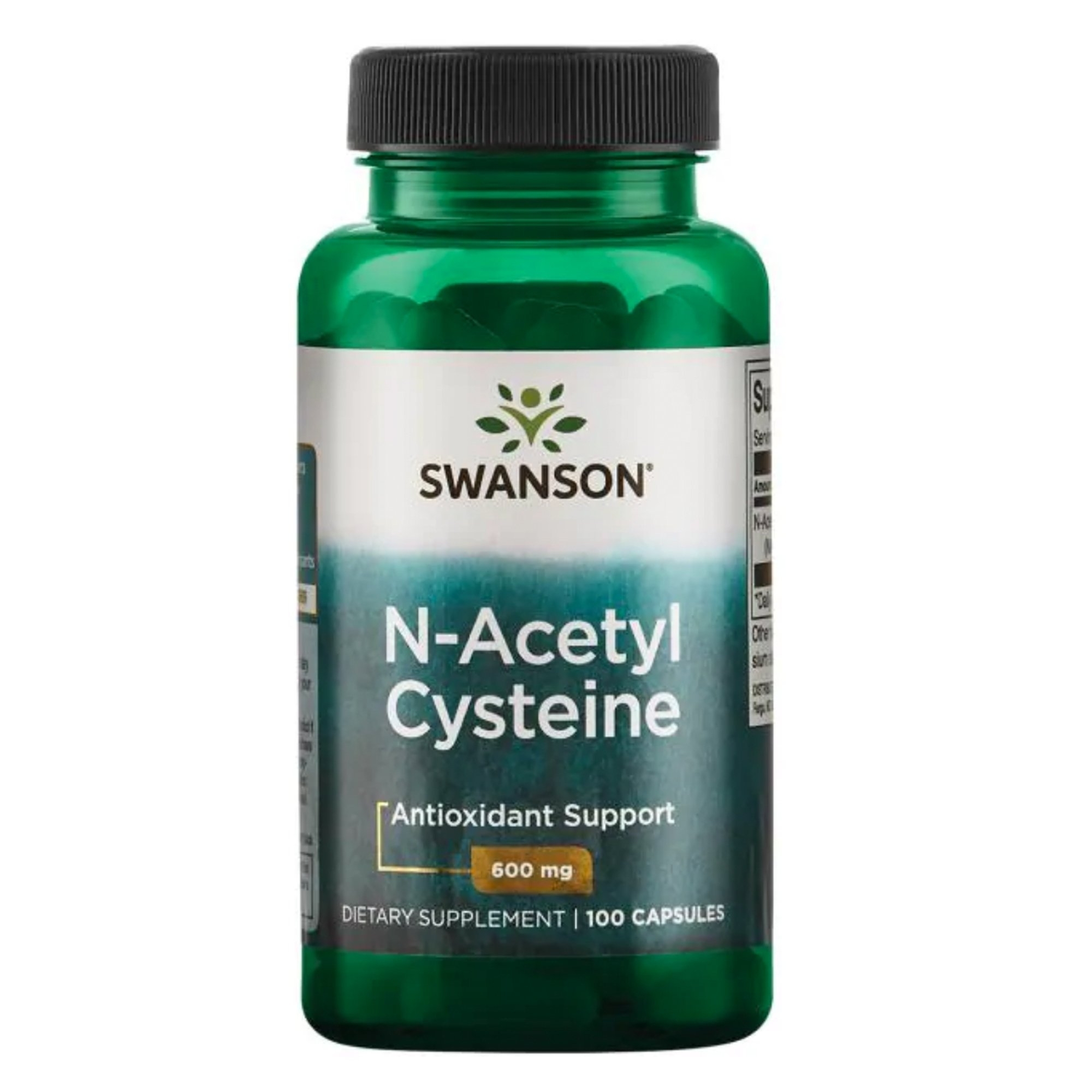 SWANSON N-ACETYL CYSTEINE (600mg), 100 caps