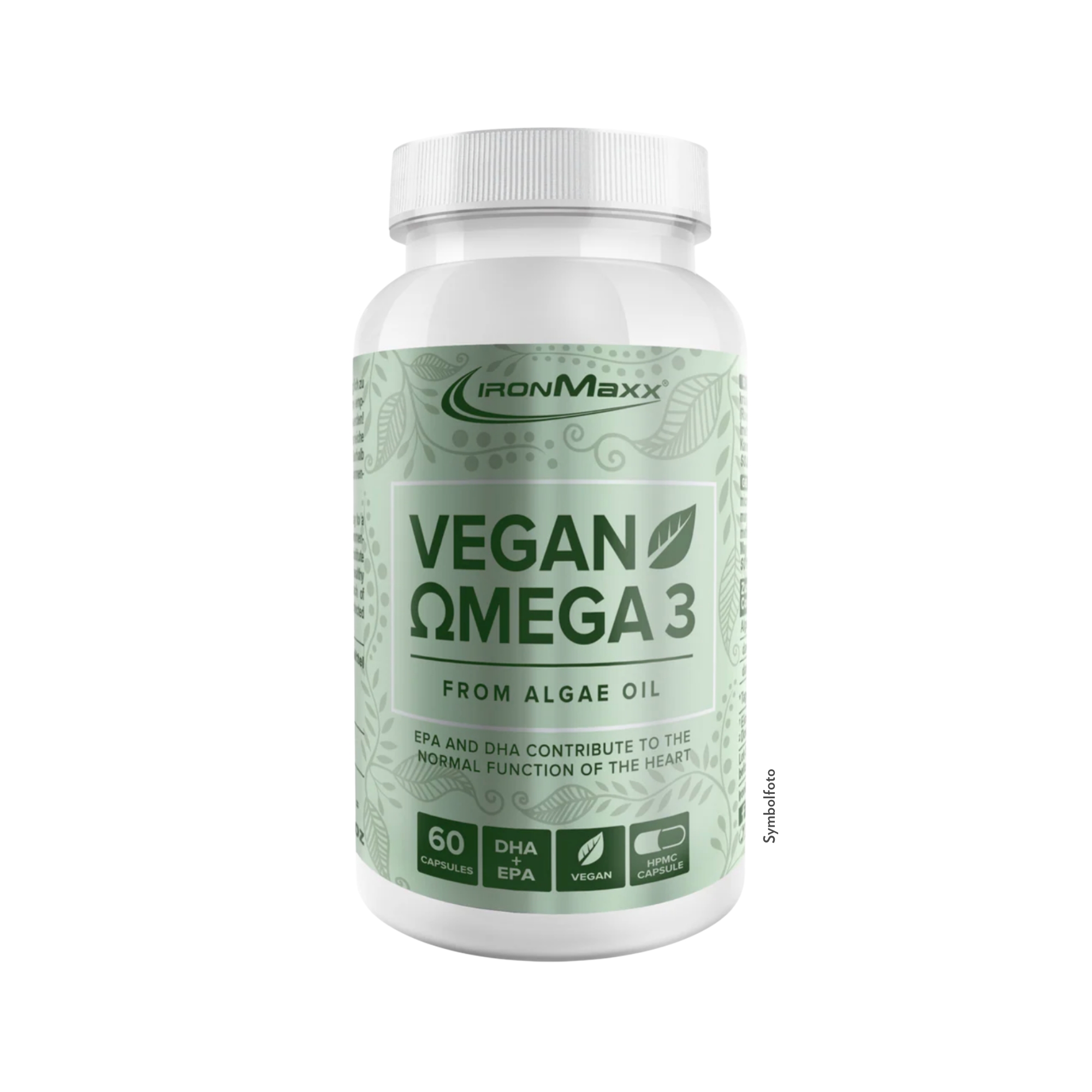 IRONMAXX VEGAN OMEGA 3, 60 Kapseln