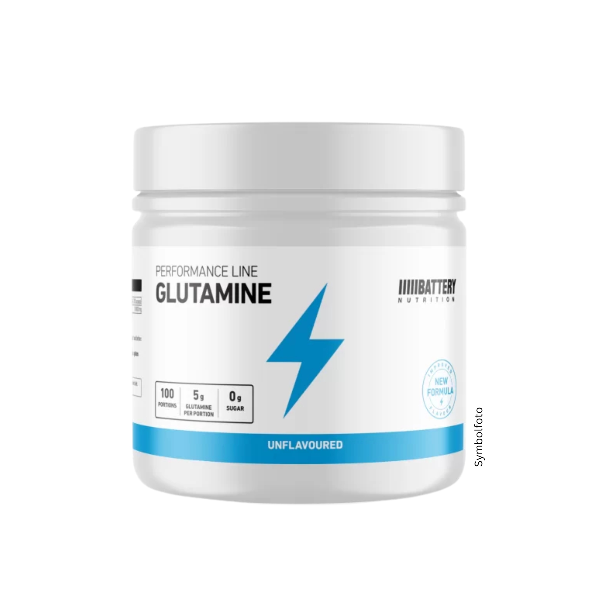 BATTERY GLUTAMINE unflavored, 500g