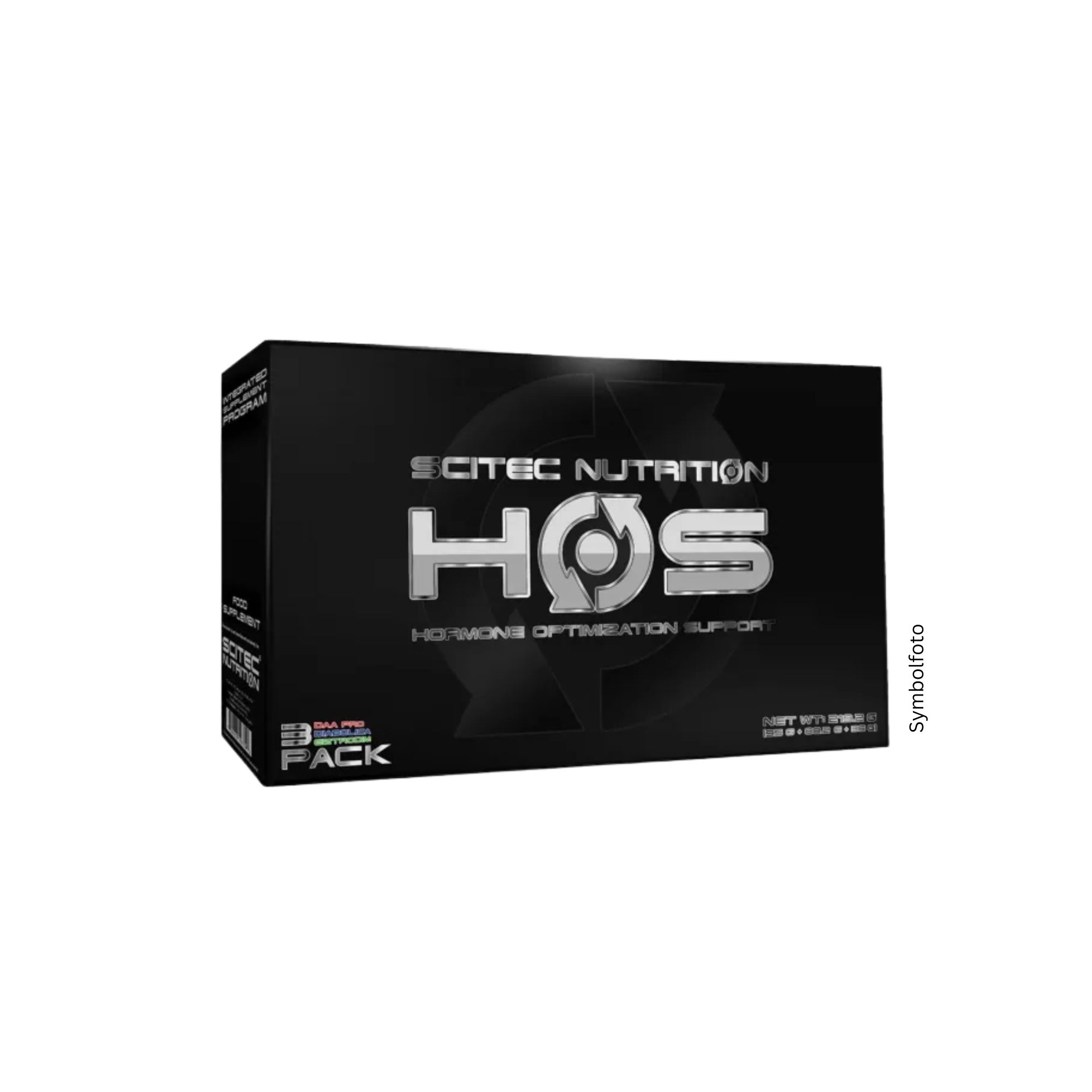 SCITEC H.O.S. TRIO PACK Black Edition, 250 Kapseln