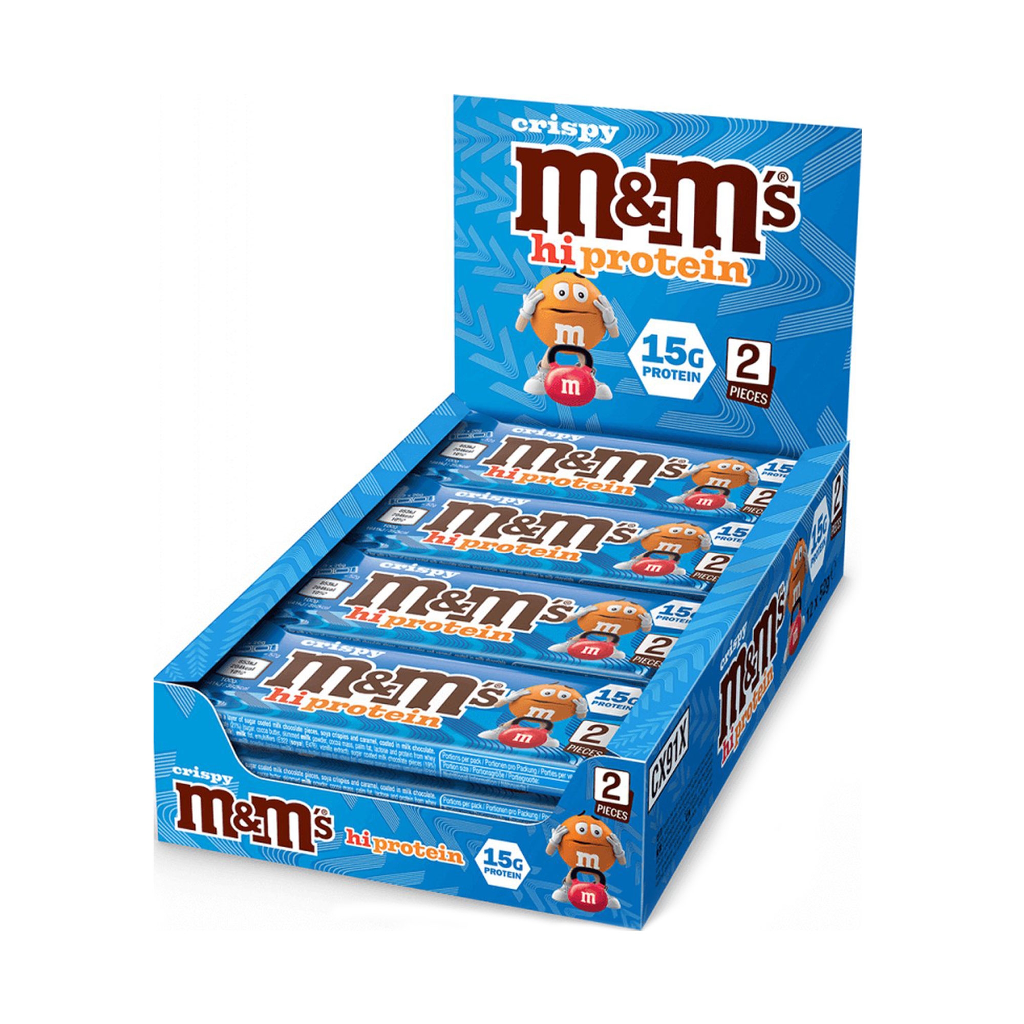 M&M's HI PROTEIN CRISPY BAR