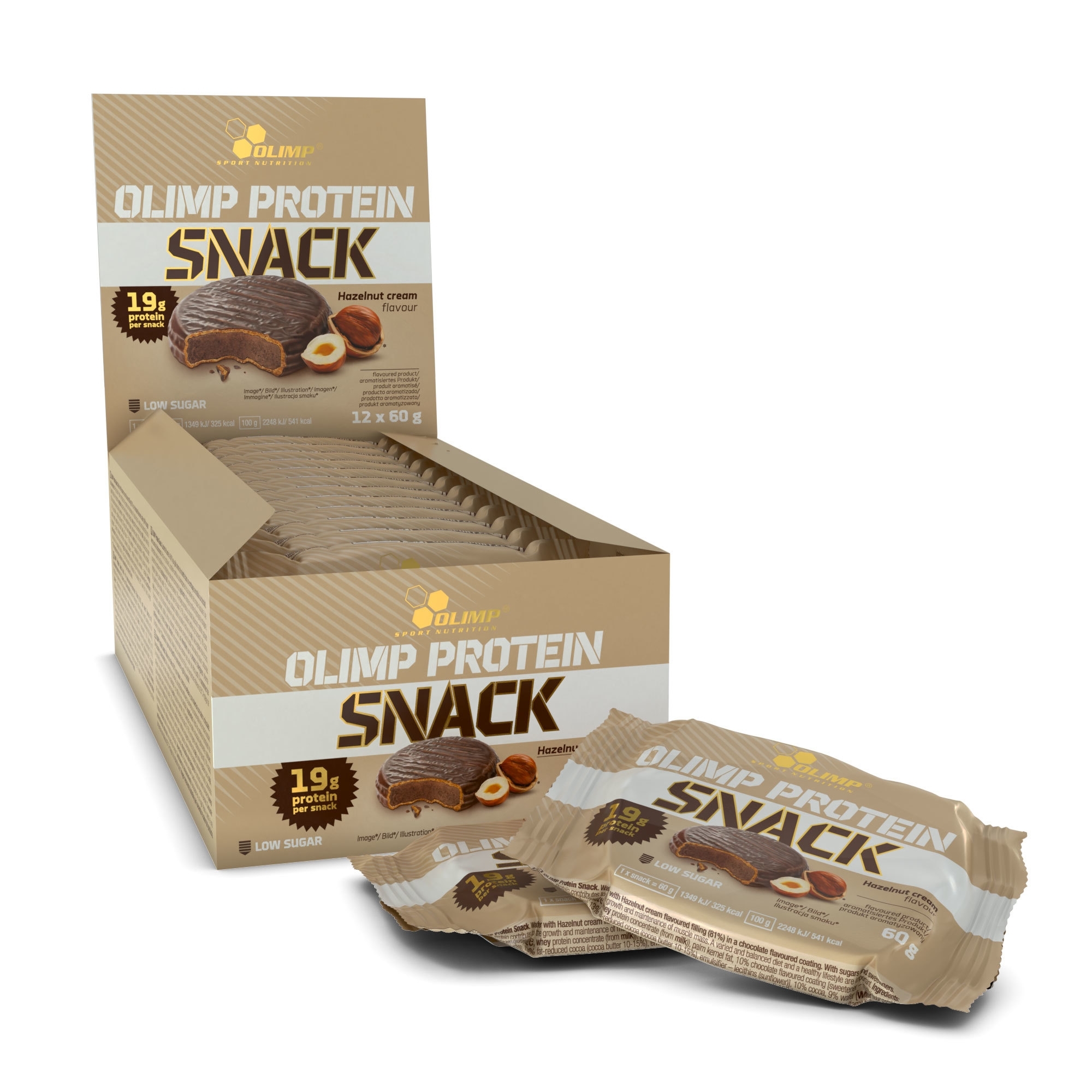 OLIMP PROTEIN SNACK, 12x60g