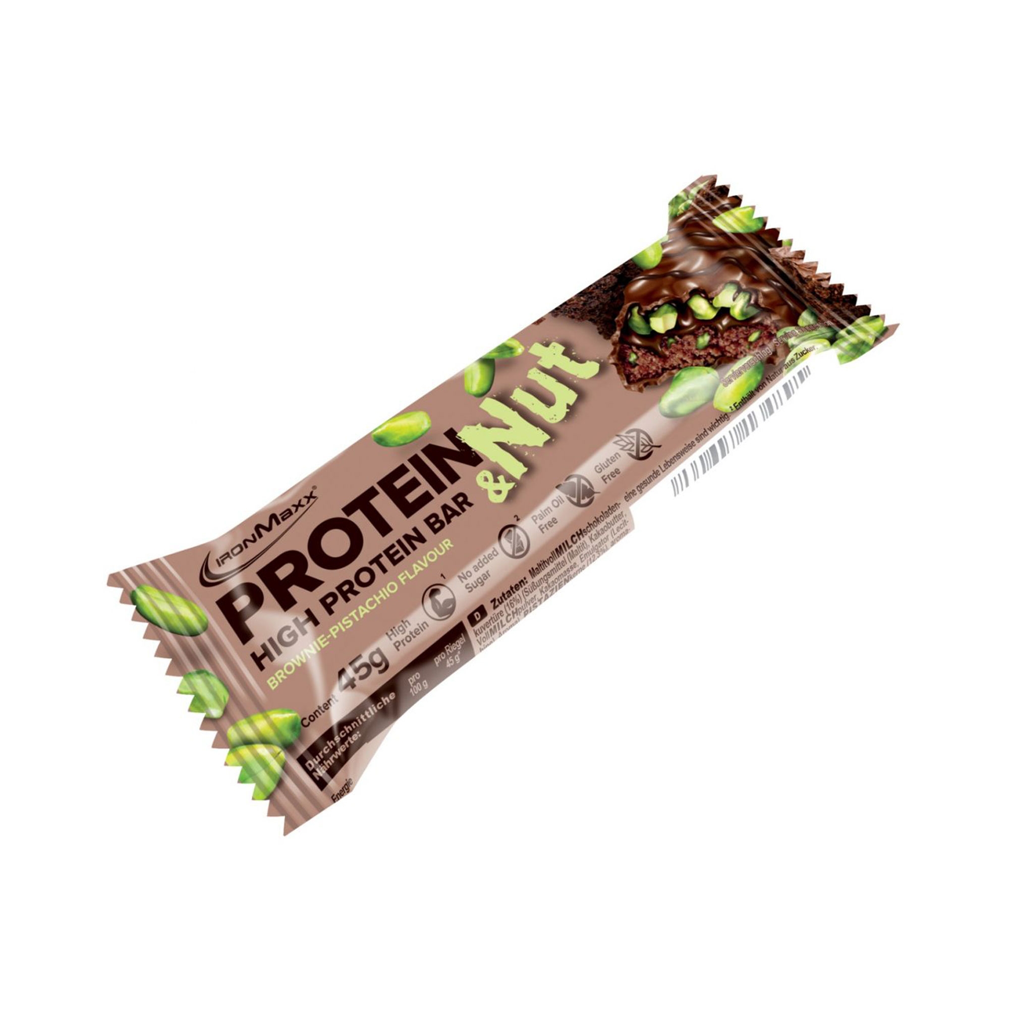 IRONMAXX PROTEIN & NUT BAR, 45g