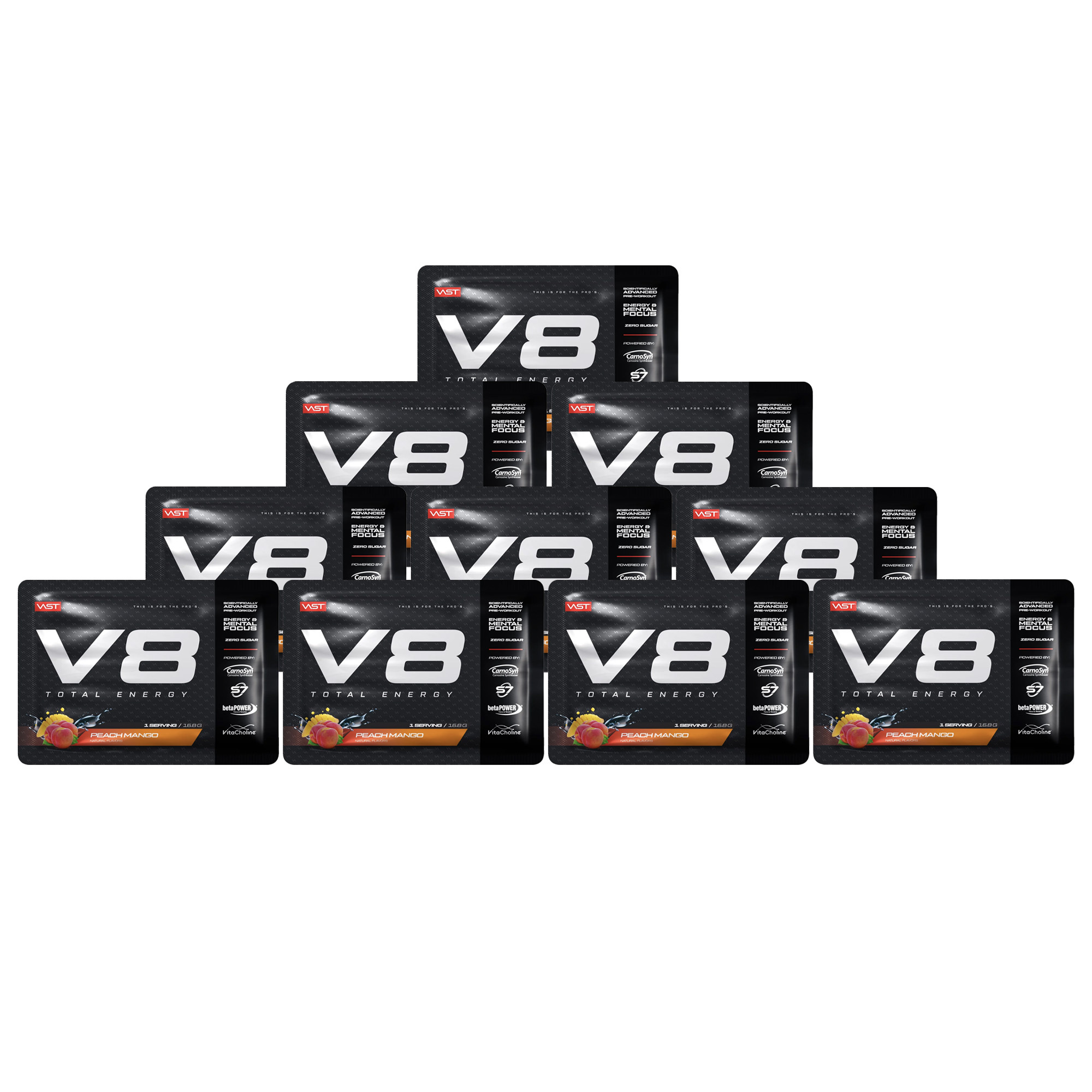 VAST V8 TOTAL ENERGY SAMPLE, 10x16,8g