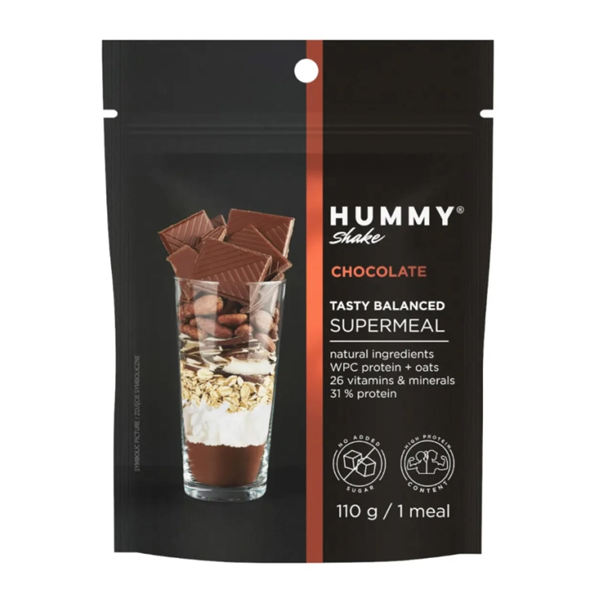 ALLNUTRITION HUMMY SHAKE TASTY BALANCED SUPERMEAL