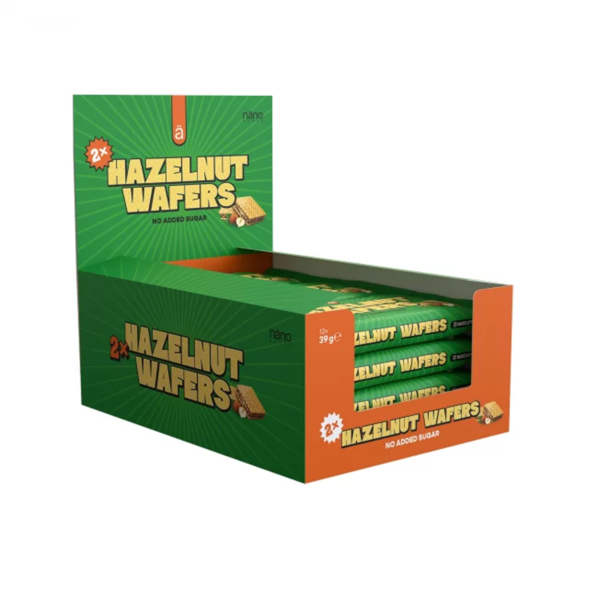 NÄNO SUPPS HAZELNUT WAFERS