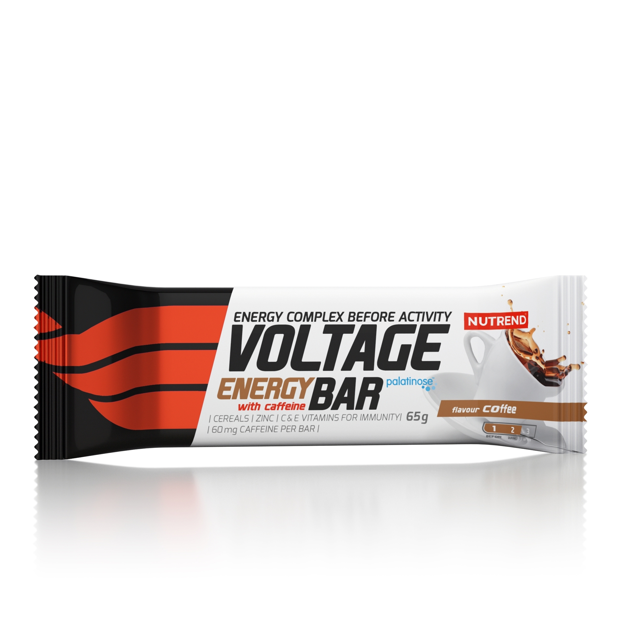 NUTREND VOLTAGE ENERGY CAKE WITH CAFFEINE NUTREND VOLTAGE ENERGY CAKE WITH CAFFEINE