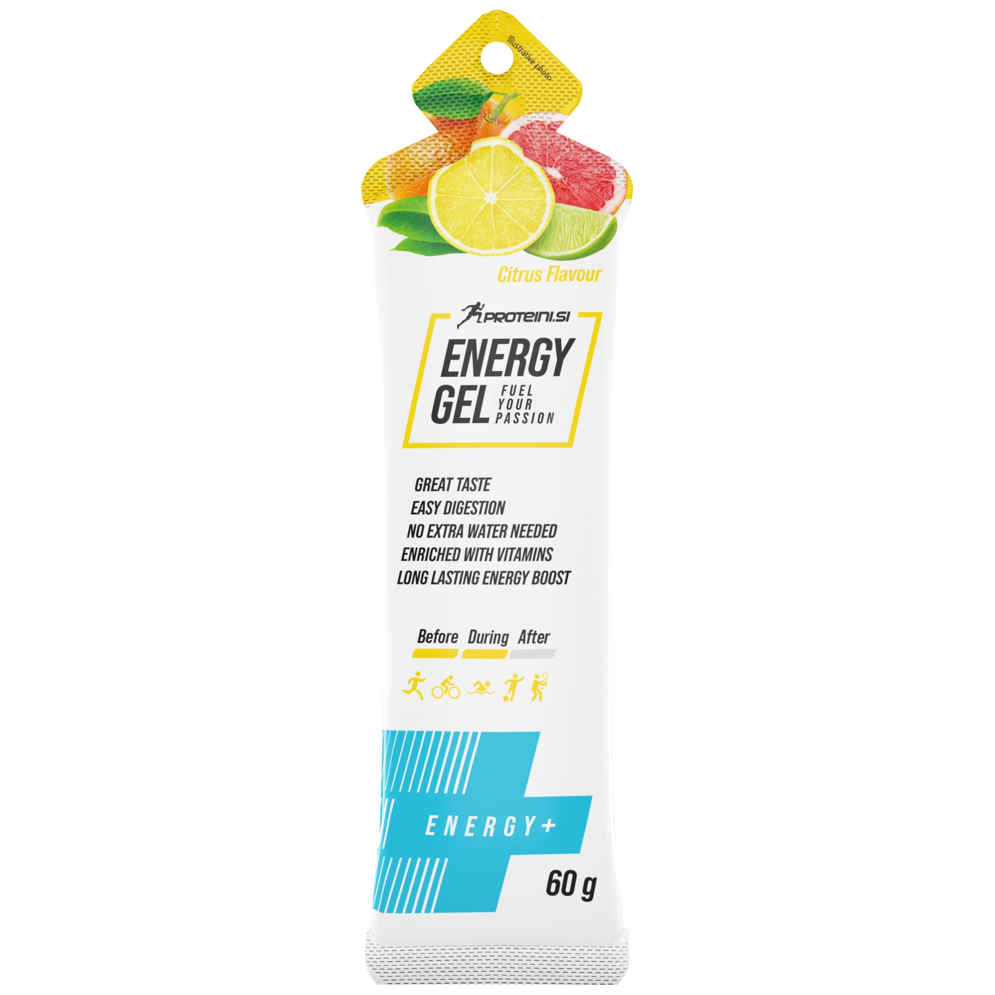 PROTEINI.SI ENERGY+ ENERGY GEL