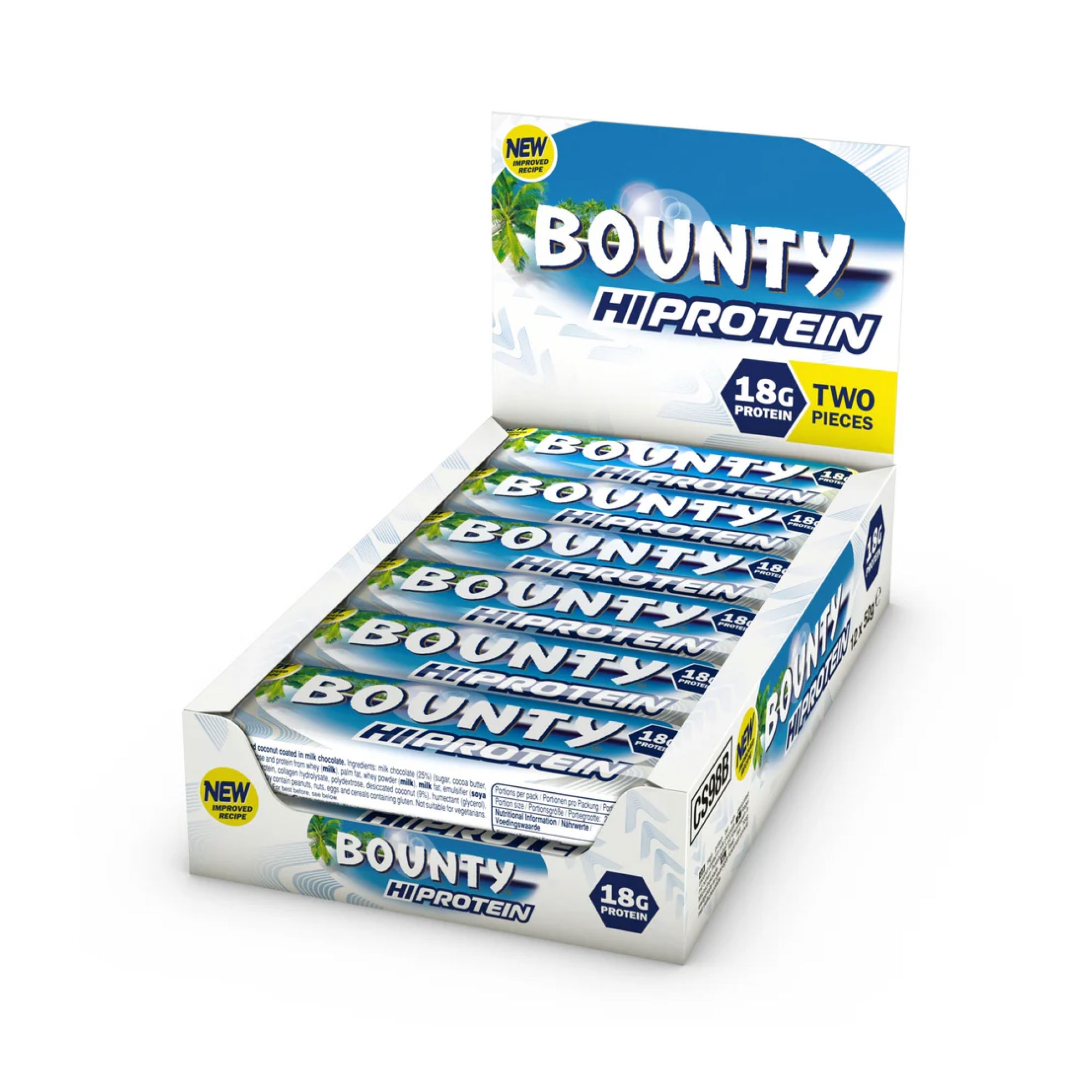 BOUNTY HI PROTEIN BAR BOUNTY HI PROTEIN BAR