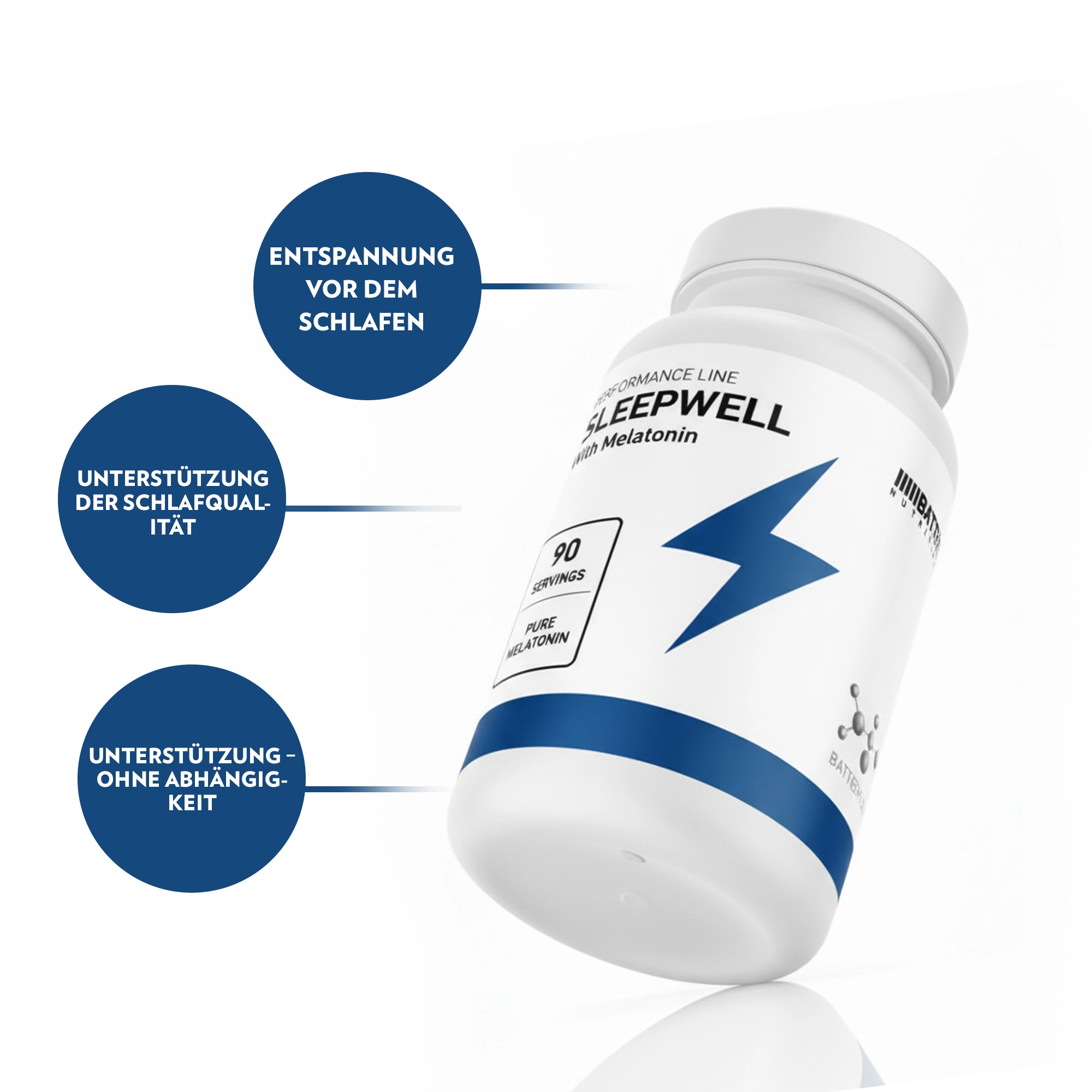 BATTERY SLEEPWELL, 90 Kapseln