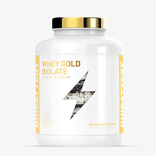 BATTERY WHEY GOLD ISOLATE BATTERY WHEY GOLD ISOLATE