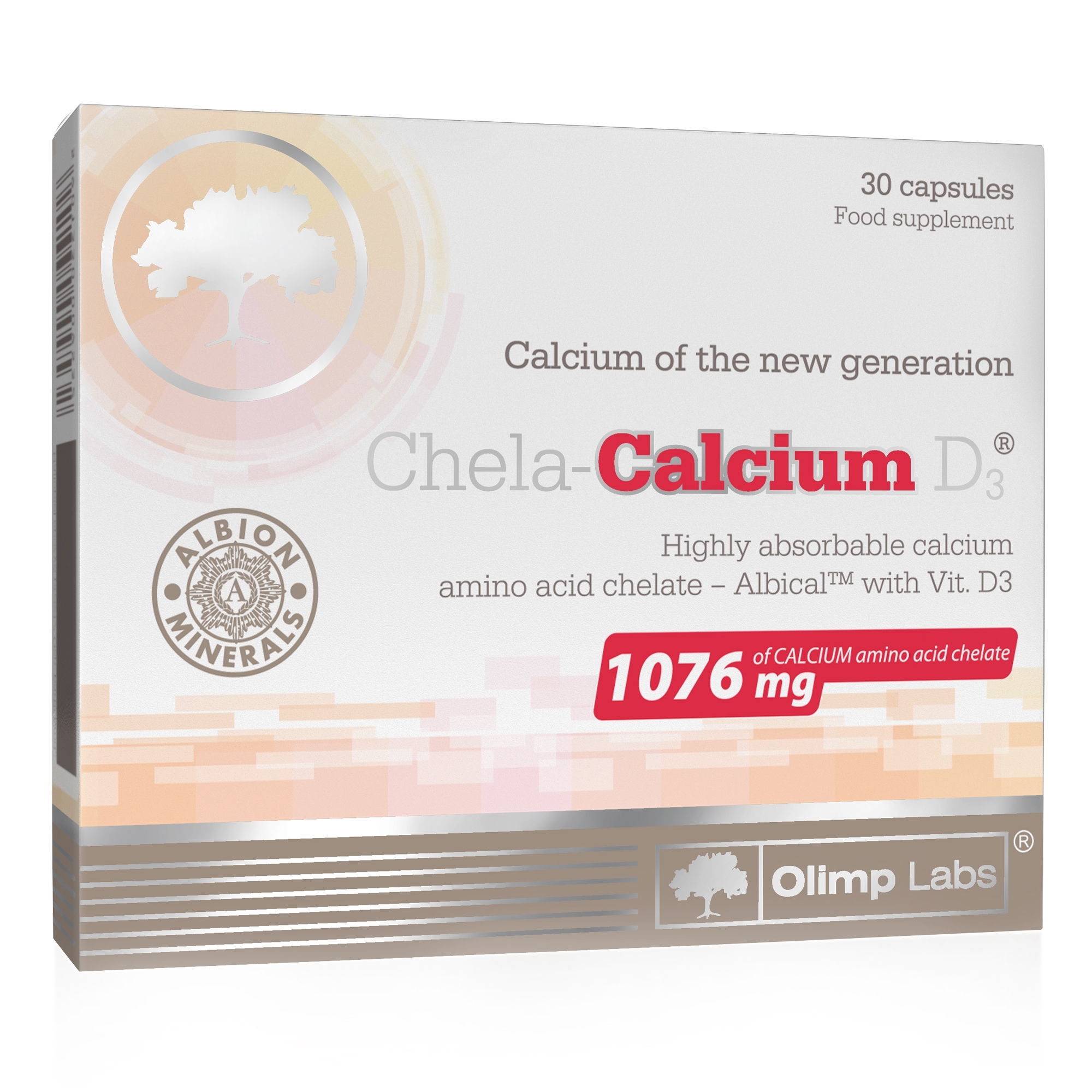 OLIMP CHELA CALCIUM D3, 30 caps
