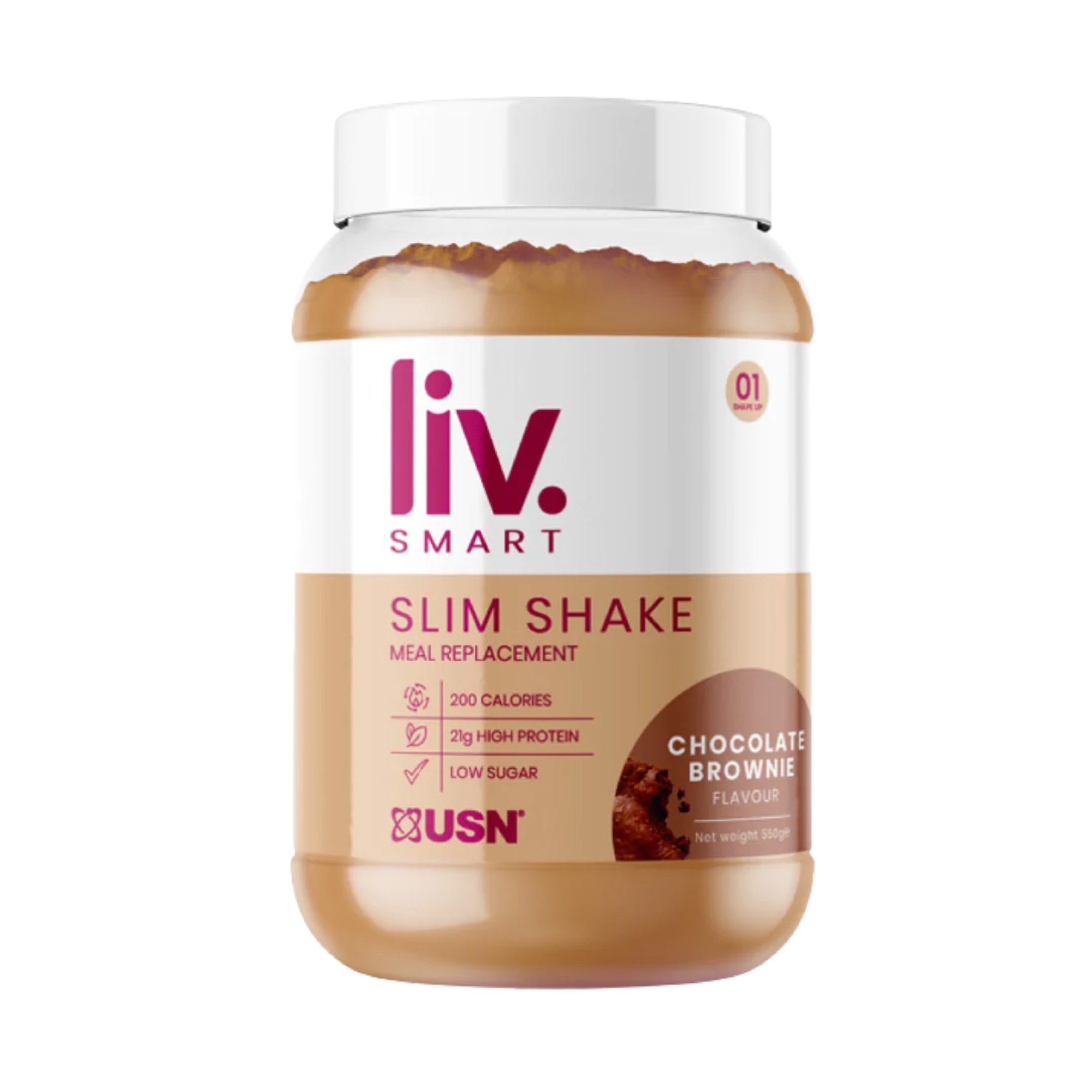 USN LIV.SMART SLIM SHAKE MEAL REPLACEMENT, 550g