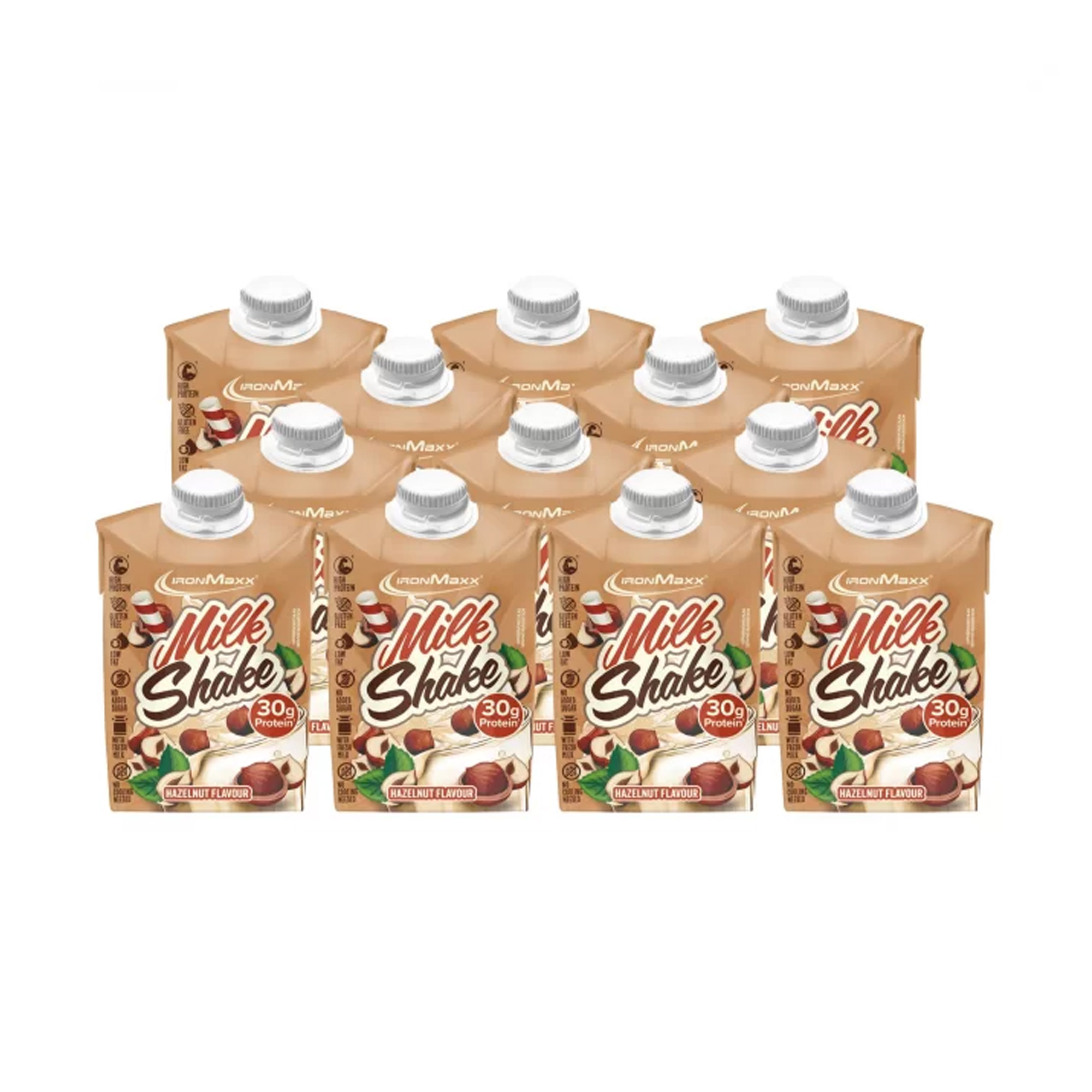 IRONMAXX MILKSHAKE RTD, 12x500ml