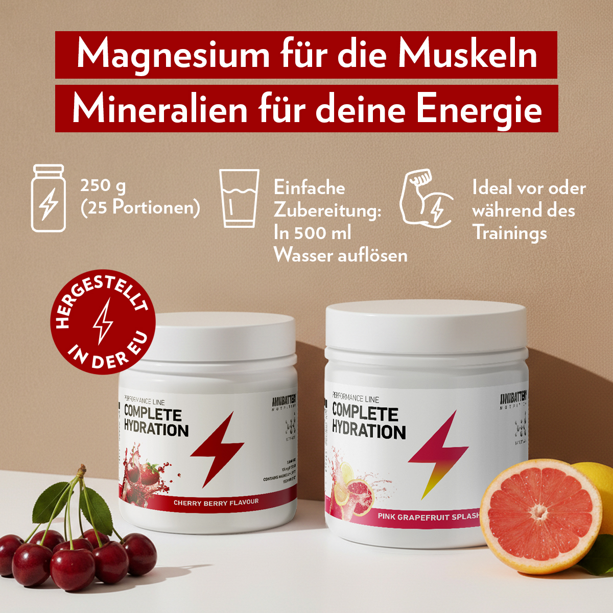 BATTERY COMPLETE HYDRATION