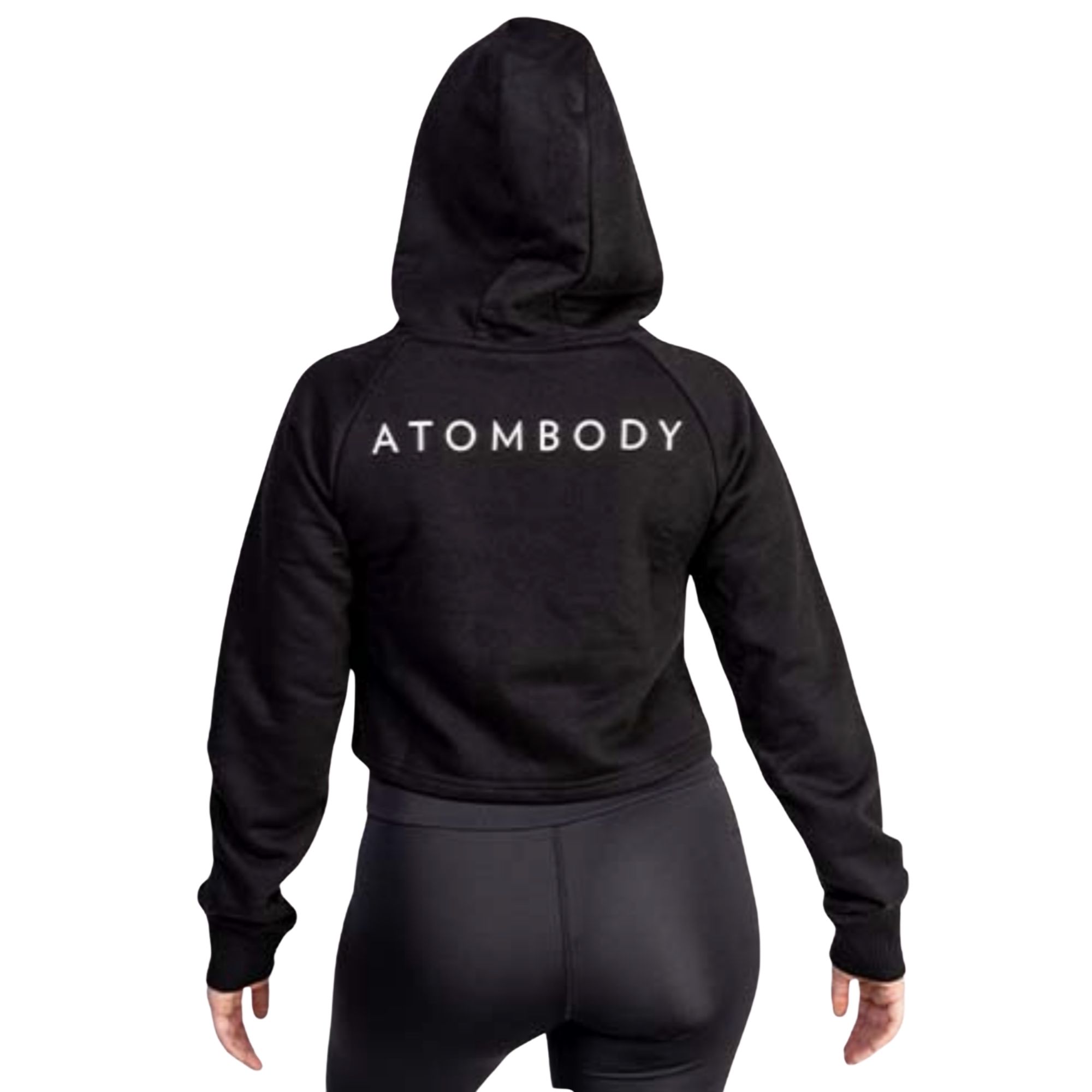 ATOMBODY CROP SWEAT HOODIE