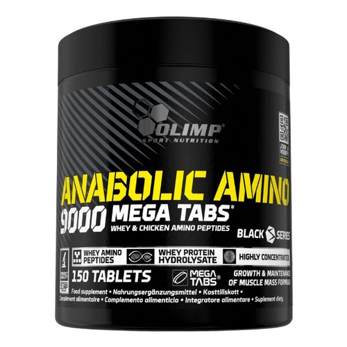 OLIMP ANABOLIC AMINO 9000 MEGA TABS, 150 tablet