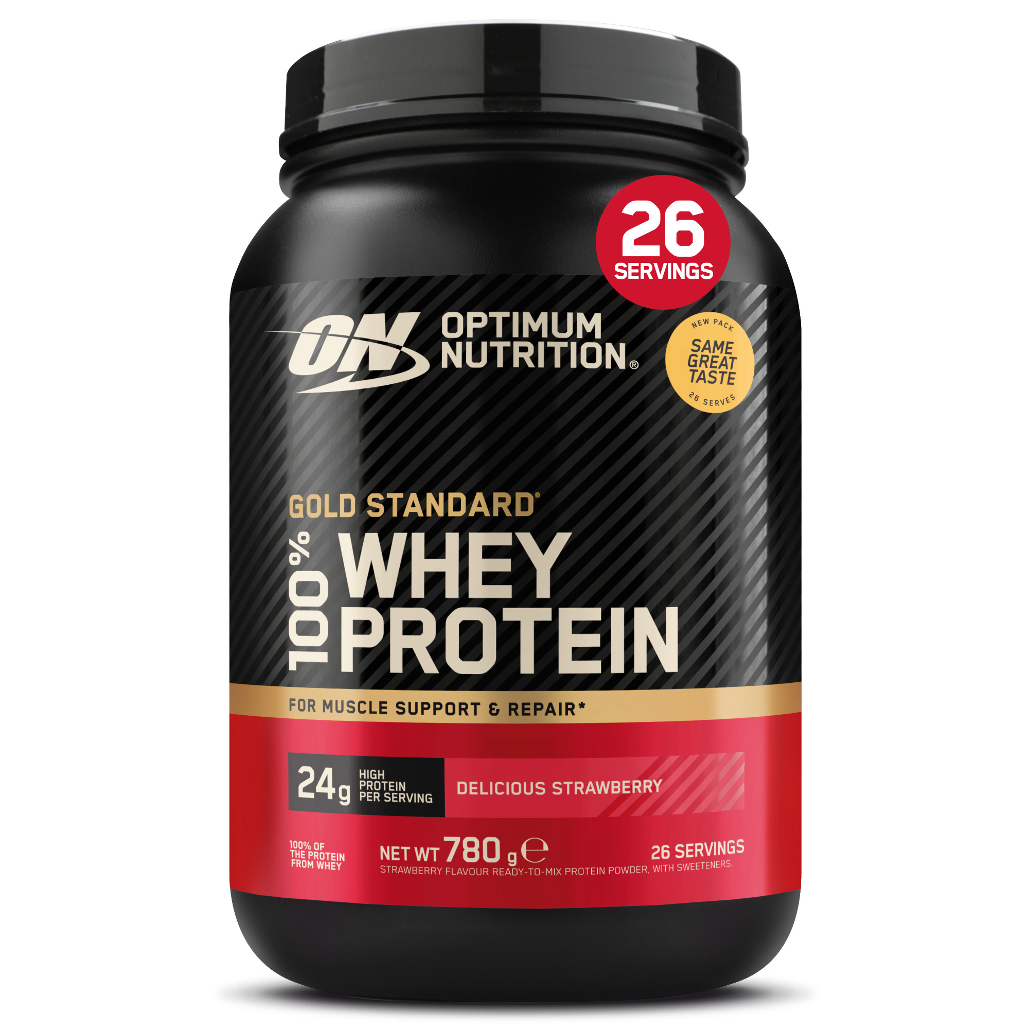 OPTIMUM GOLD STANDARD 100% WHEY (NEW), 780g