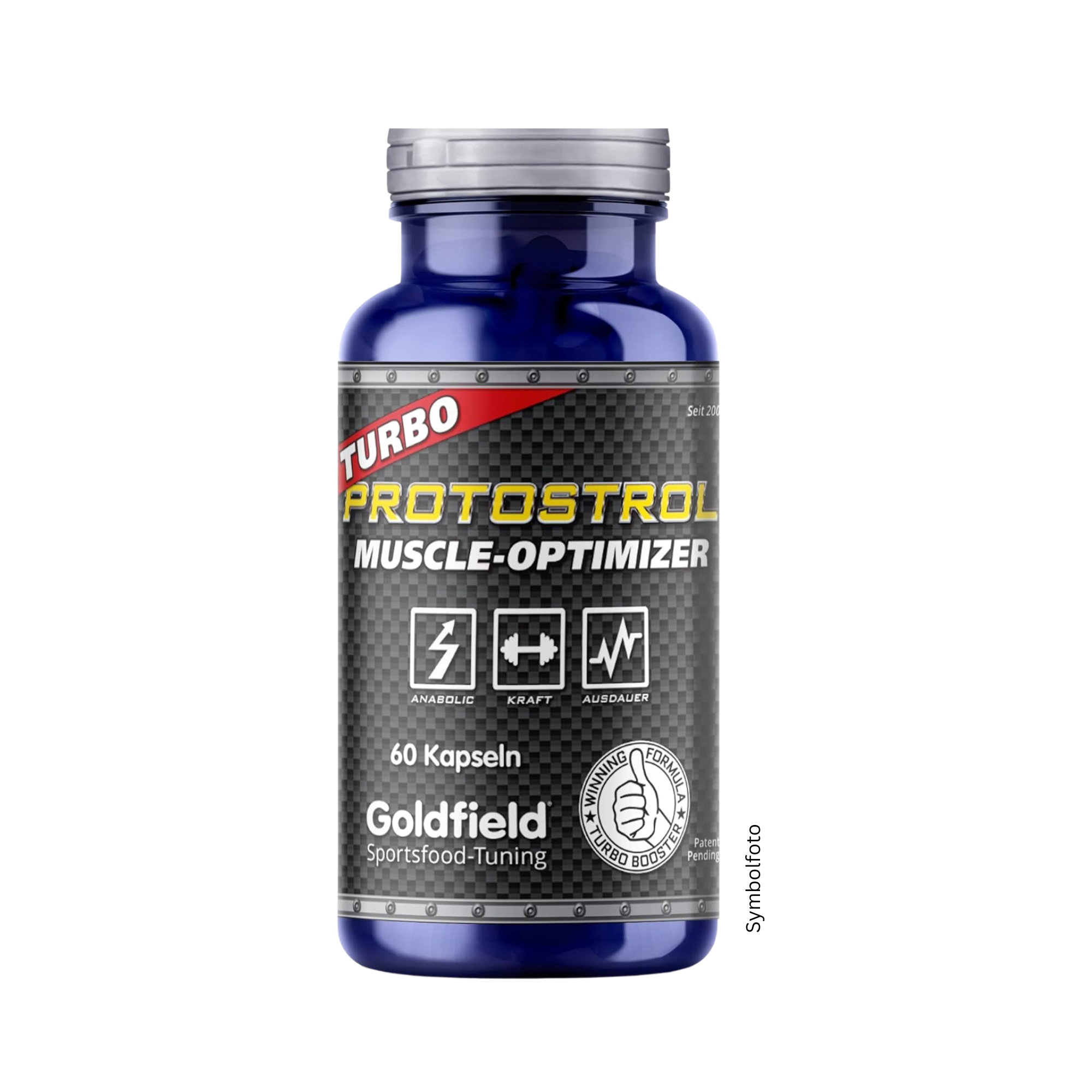 GOLDFIELD TURBO PROTOSTROL, 60 Kapseln