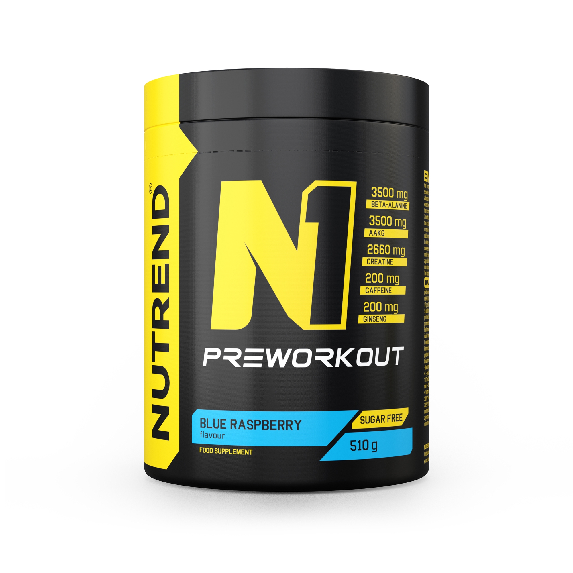 NUTREND N1 PRE-WORKOUT (NEW), 510g