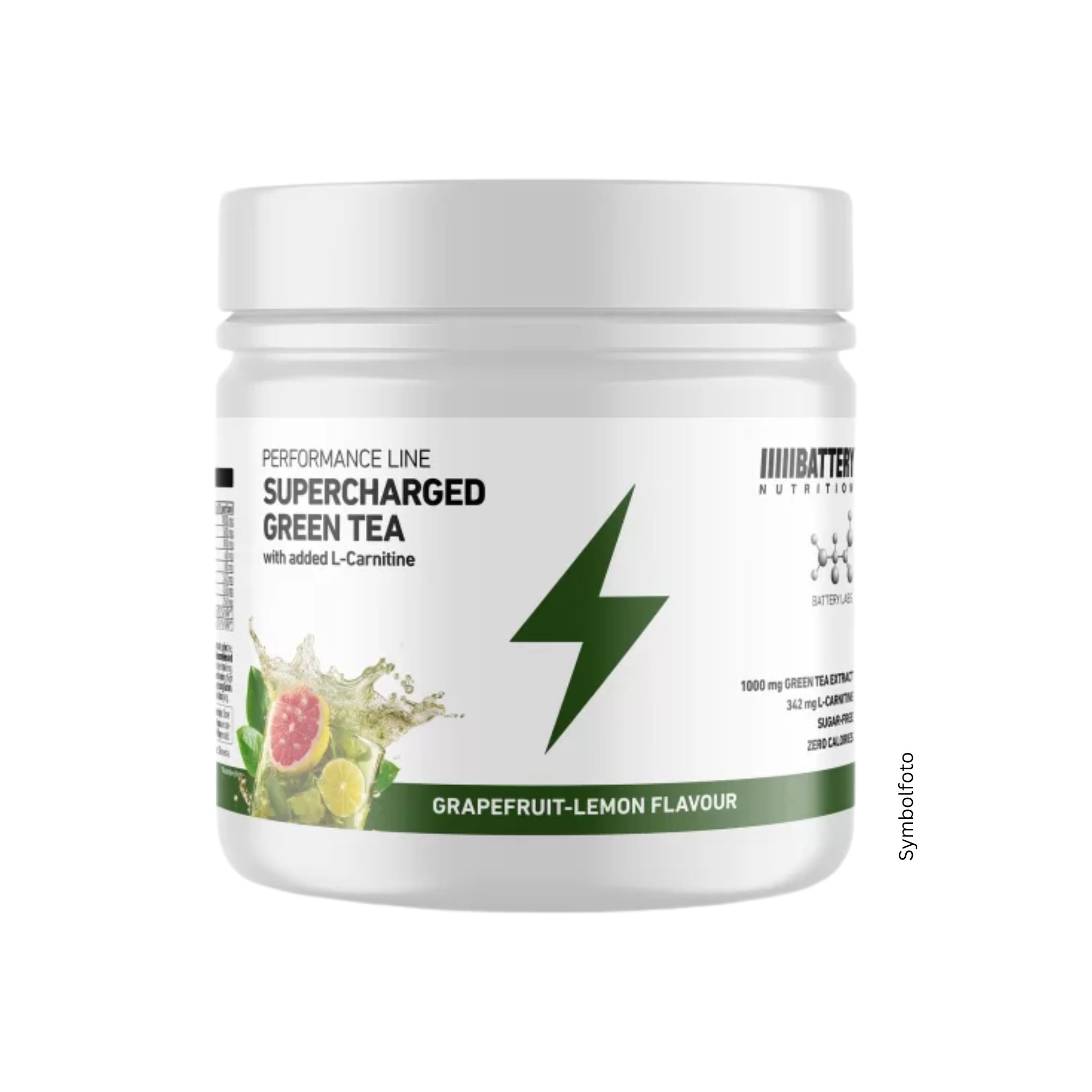 BATTERY SUPERCHARGED GREEN TEA, 250g