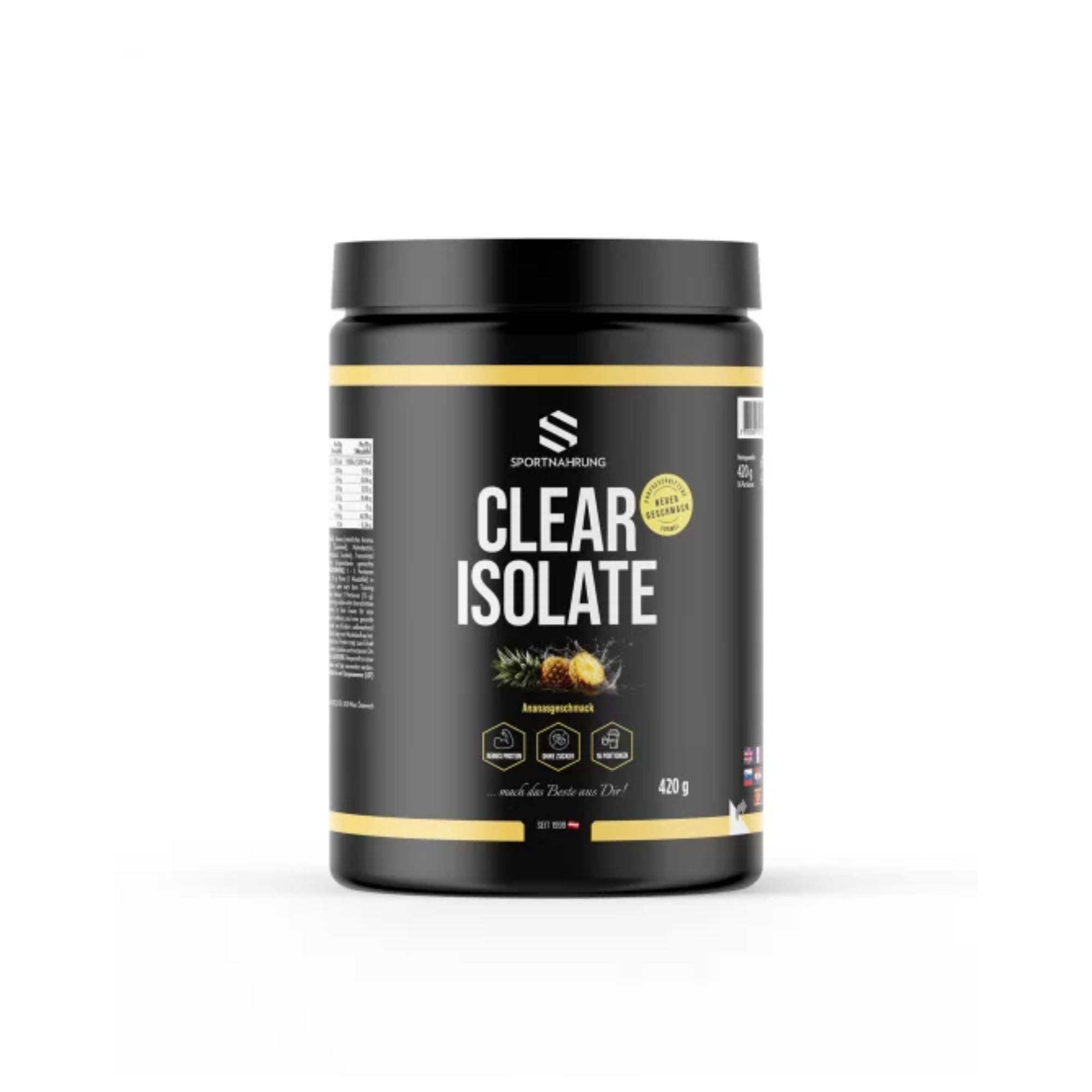 SPORTNAHRUNG CLEAR ISOLATE (NEW)